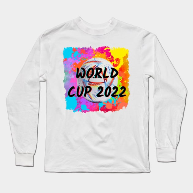 World Cup Qatar 2022 Long Sleeve T-Shirt by raeex